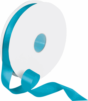 Double Face Blue Sapphire Satin Ribbon 7/8