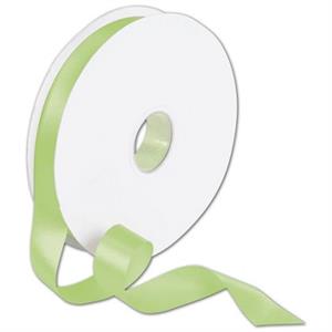 Double Face Lime Green Satin Ribbon 7/8