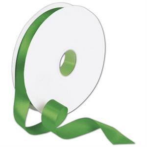 Double Face Emerald Green Satin Ribbon 7/8