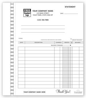 101 Statements Classic Accounts Receivable 6 3/8 x 8 1/2