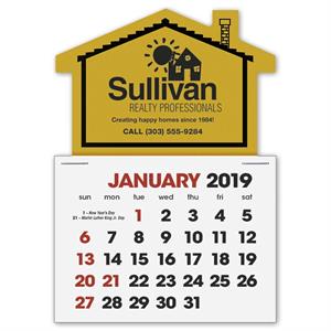 109364 2019 Stick Up Calendar House 3 x 4