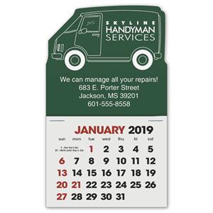 109366 2019 Van Peel N Stick Calendars 3 x 4