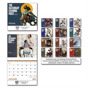 109379 2019 The Saturday Evening Post Wall Calendars 11 x 19