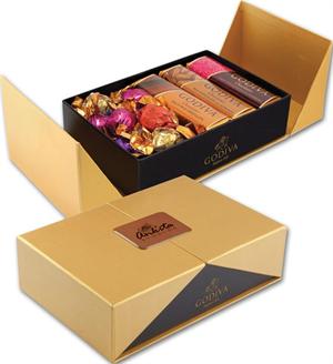 109734 Golden Box of Godiva Sweets