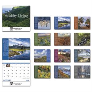 109781 2019 Healthy Living Wall Calendar 11 x 19