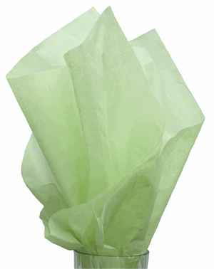 480 Sheets Solid Tissue Paper Willow Green 20 x 30