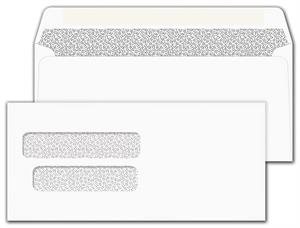 111041N Double Window Envelope 8 7/8 x 3 9/16