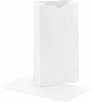 500 White SOS Bags 5 x 3 1/8 x 9 5/8