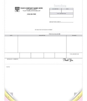 12356 Classic Continuous Invoice 8 1/2 x 11