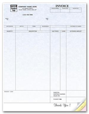 13034G Invoices Laser Parchment 8 1/2 x 11