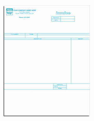 13038 Classic Laser Inkjet Invoice 8 1/2 x 11