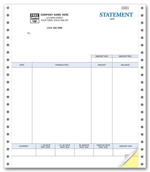 13053 Statements Continuous Classic 8 1/2 x 11