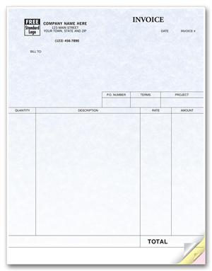 13054G Service Invoices Laser Parchment 8 1/2 x 11