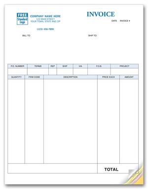 13055 Product Invoices Laser Classic 8 1/2 x 11