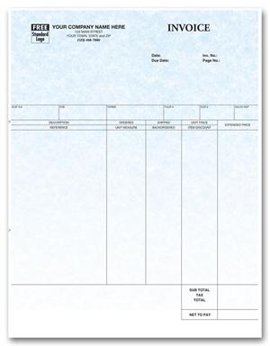 13149G Laser Invoice Parchment 8 1/2 x 11