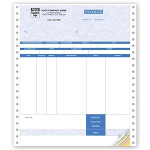 13190G Continuous Inventory Invoice Parchment 8 1/2 x 11