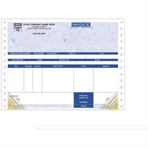 13199G Continuous Inv Invoice Parchment 8 1/2 x 7