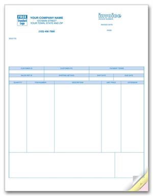 13343 Product Invoices Laser Classic 8 1/2 x 11