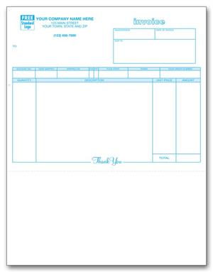 13442 Classic Laser Inkjet Invoice 8 1/2 x 11