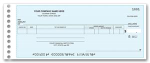 141011N Accounts Payable Check 7 3/4 x 3 3/10