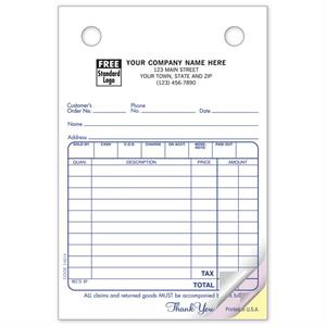 14614 Cash or Charge Register Form 4 x 6