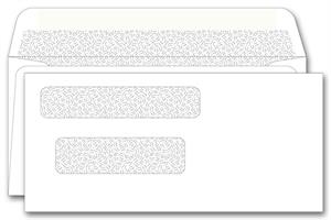 160041N Double Window Envelope 3 1/2 x 7 1/2