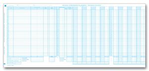 190NJ General Disbursement Journal 24 1/2 X 11