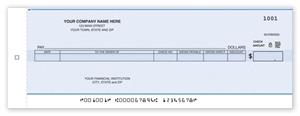 2200CC Accounts Payable Center Check 3 1/4 x 9 1/8