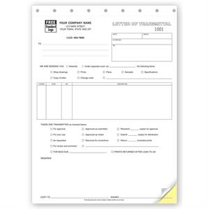 239 Letters of Transmittal Classic 8 1/2 x 11