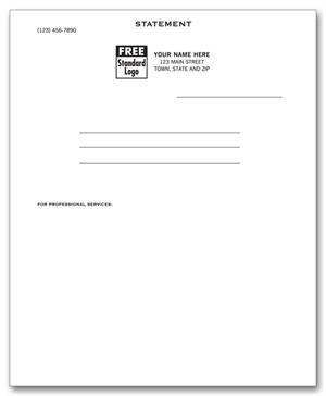 2584 Professional Bond Statements 5 1/2 x 6 3/4