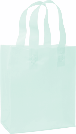 250 Ocean Frosted High Density Shoppers 8 x 4 x 10