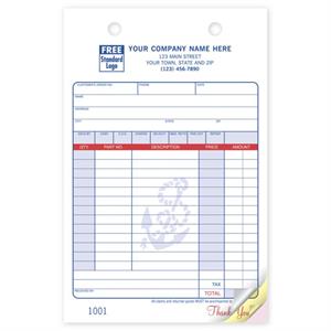 3026 Marine Register Forms Large 5 1/2 x 8 1/2