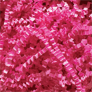 10 Lb. Box Hot Pink Crinkle Cut Fill Gift Bag Box Filler