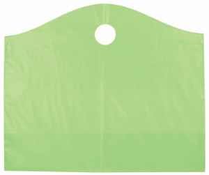 250 Citrus Green Frosted Wave Merchandise Bags 22 x 8 x 18