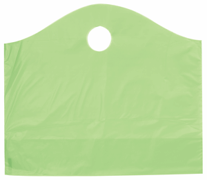 250 Citrus Green Frosted Wave Merchandise Bags 18 x 6 x 15