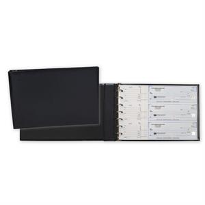 54250N 3 On A Page Black Board 7 Ring Binder 14 3/16 x 9 5/8