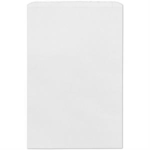 500 White Paper Merchandise Bags 14 x 3 x 21