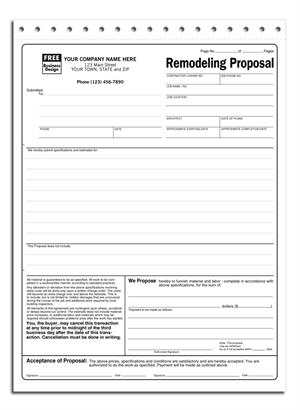 5524 Remodeling Proposals 8 1/2 x 11