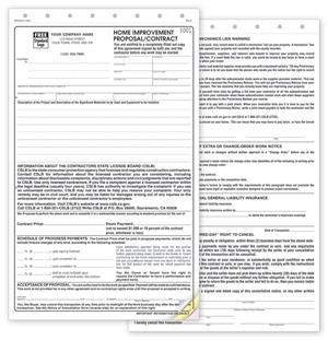 5550 Proposals California State 8 1/2 x 13 1/4