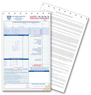 5595 Marine Purchase Agreements 8 1/2 x 13 7/8