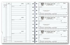 56400N The Newport Deskbook 3 On A Page Compact Size Checks 6 x 2 3/4