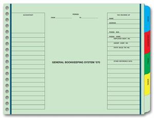 569 Bookkeeping System Refills 9 x 11 3/4