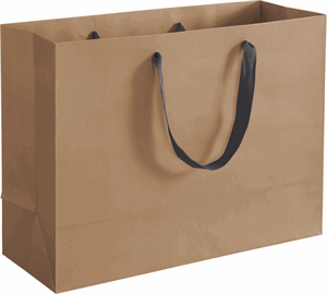 Chelsea Kraft Paper Bags Manhattan Eco Euro-Shoppers 16 x 6 x 12