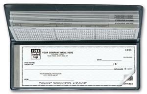 59000N The Traveller Business Size Portable Checks 8 5/8 x 3