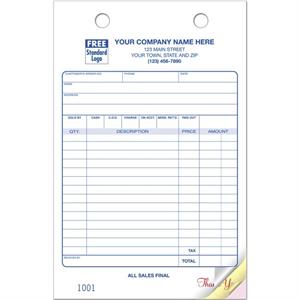 610SW Multi Purpose Register Forms Classic Special Wording Large 5 1/2 x 8 1/2