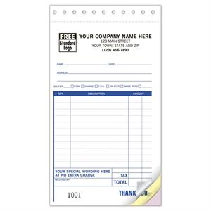 68 Sales Slips Medium High Impact 4 1/4 x 7