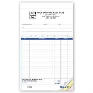 69 Sales Slips Large High Impact 5 2/3 x 8 1/2