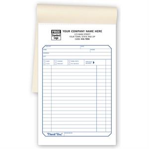 690 Sales Slips Padded Large 5 1/2 x 8 1/2