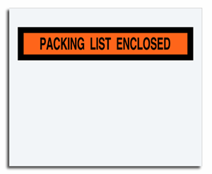 732 Packing List Envelope with Pressure Sensitive Backing 5 1/2 x 4 1/2