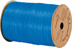 74900-12 Matte Royal Blue Wraphia Ribbon 1/4